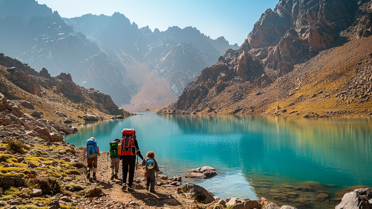 trekking atlas mountains