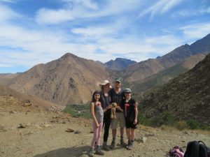Family Hike in the Atlas Mountains