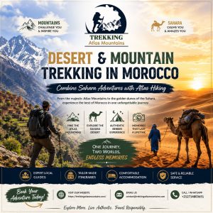 Desert and Mountain Trekking in Morocco